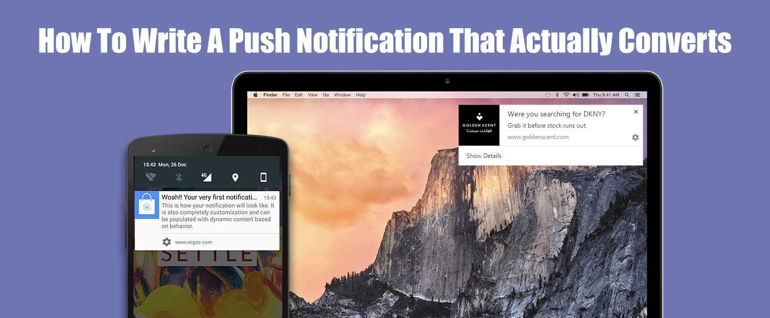 web push notifications feature