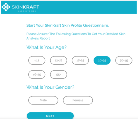 SkinKraft-Hyper-Personalization-Example
